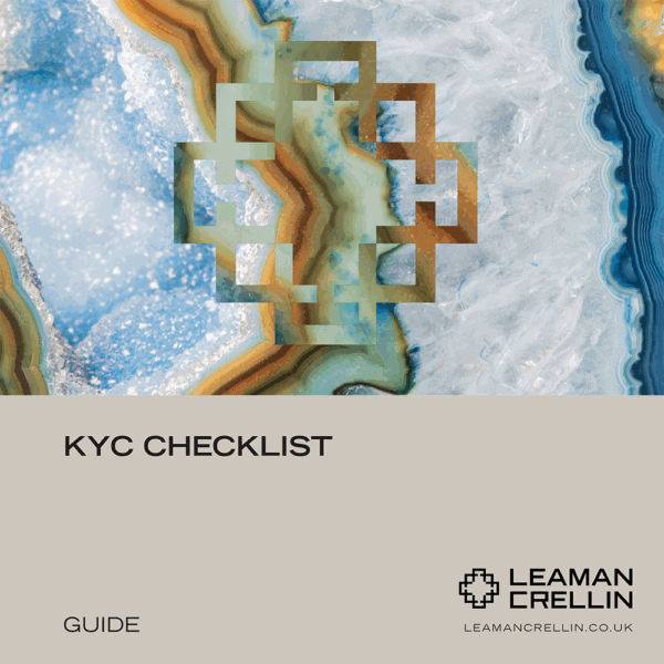 FCCKYCC0323 - KYC Checklist FCCKYCC0323 - KYC Checklist - Leaman Crellin