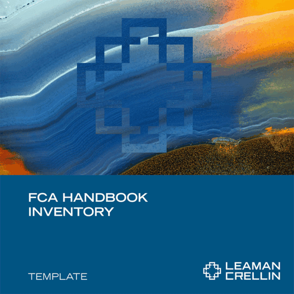 RORIUKFCA1024 - FCA Handbook Inventory​ - Leaman Crellin