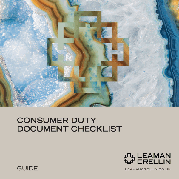 CDCDC0723 - Consumer Duty Document Checklist - Leaman Crellin