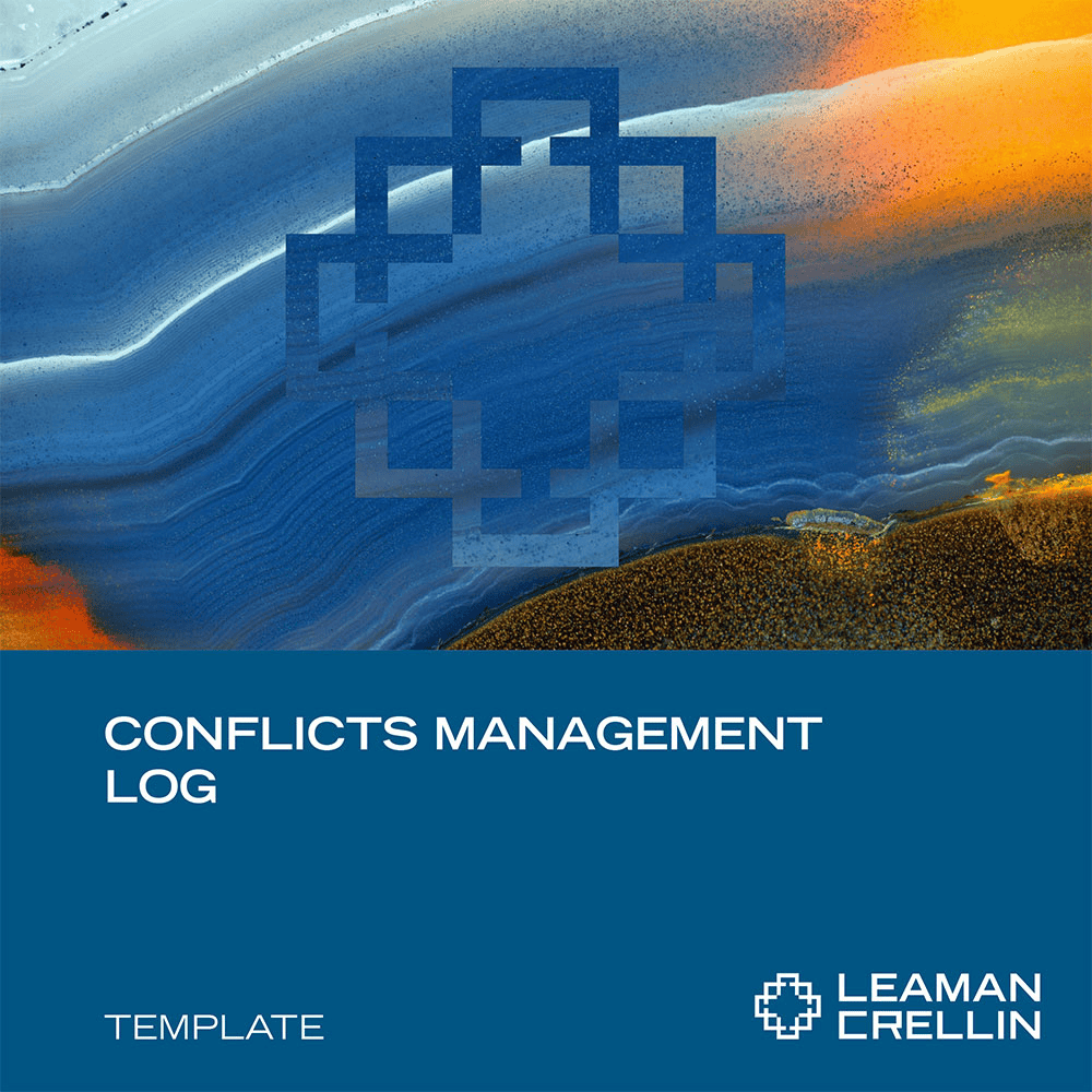 COICMT1023 - Conflicts Management Log COICMT1023 - Conflicts Management Log - Leaman Crellin