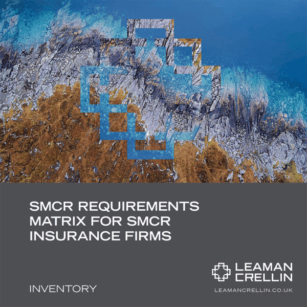 SMF Prescribed Responsibilities Matrix insurance firms