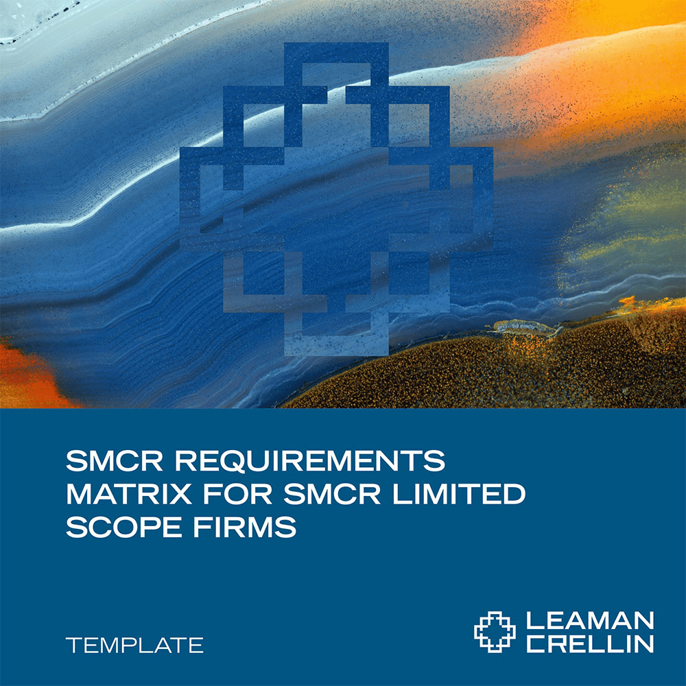 SMF & Prescribed Responsibilities Matrix | Limited Scope Firms
