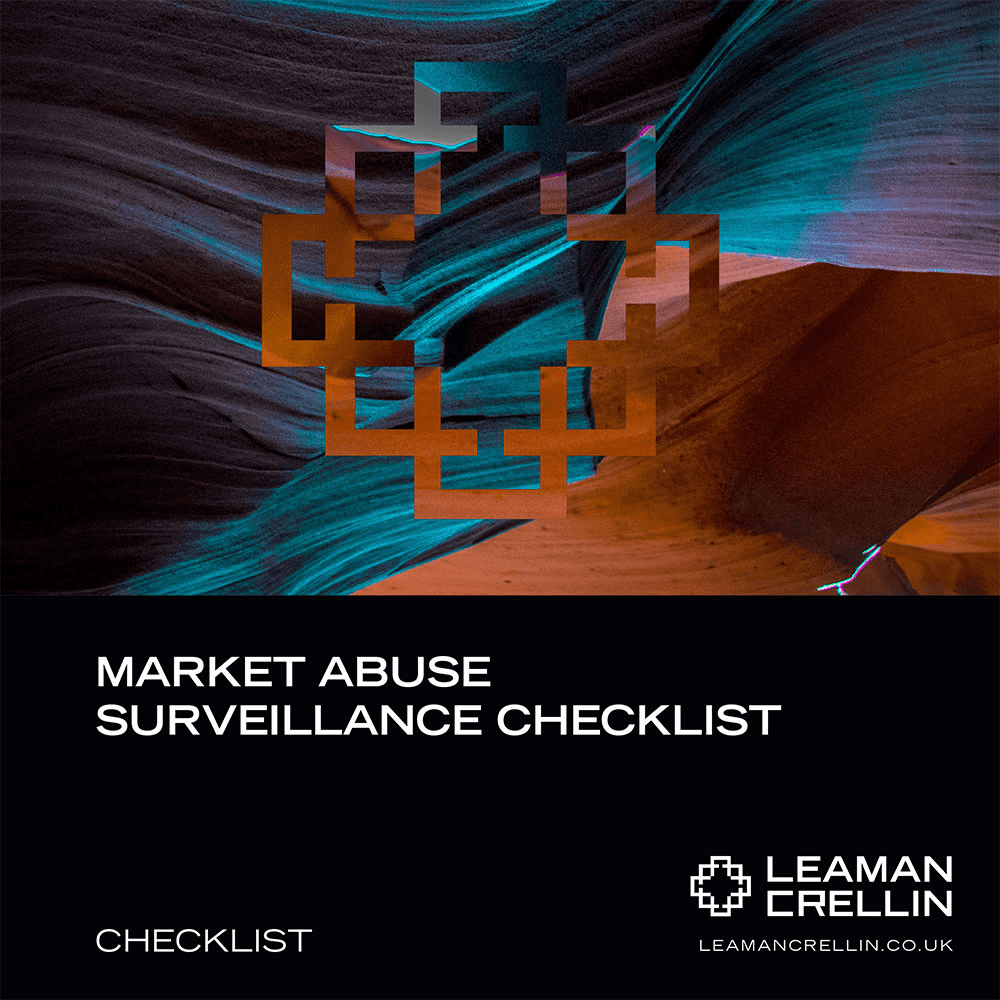 Market Abuse Surveillance Checklist Market Abuse Surveillance Checklist