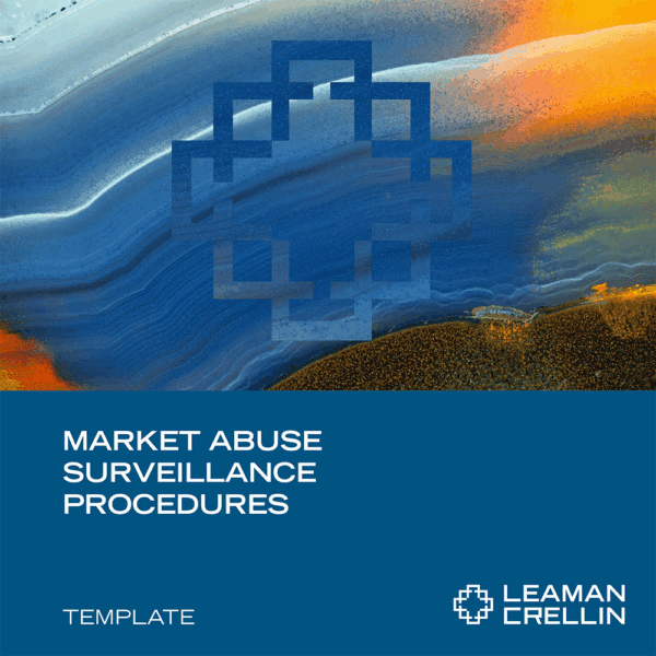 Market Abuse Surveillance Procedures - Leaman Crellin