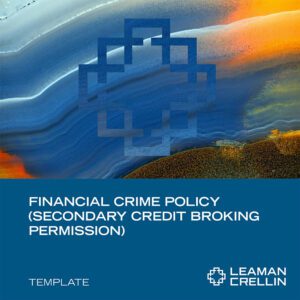 Financial Crime Policy for Credit Broking
